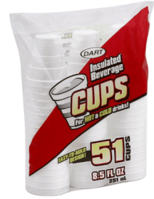 Dart Cups, Insulated Beverage