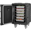 Insulated Food Pan Carrier Stackable Catering Dishbox 90L Chafing Dish
