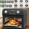 Plum Chef Air Fryer, 13QT Multifunctional Convection Toaster Oven Air Fryer Combo, 360Â° Hot Air Circulation for Healthy Oil-Free Cooking