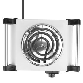 1000W Electric Single Burner Portable Coil Heating Hot Plate Stove Countertop RV Hotplate (Design: portablehandles)