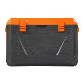 Portable Cooler Insulated (Design: hardcoolerwithcupholder, size: 63.5QT90cancpacity)