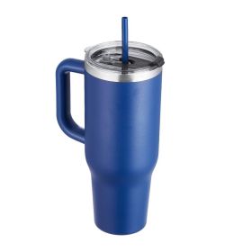 Vacuum Mug 40oz Insulated Coffee Cup with Handheld (Type: Insulated Mug, Color: Blue)