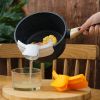 1pc; Anti-Spill Silicone Slip On Pour Soup Spout Funnel; Kitchen Dedicated Anti-Spill Pots Round Edge Deflector Pour Soup Funnel Duckbill Diversi