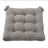 Textured Chair Seat Pad (Chair Cushion) 4-Piece Set, 15.5" x 16"