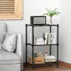 450 lbs Wire Storage Shelving 3-Tier Utility Shelving Unit Steel Organizer Wire Rack for Home,Kitchen,Office,Chrome(11.8" D x 17.7" W x 26.3" H)