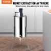 VEVOR Electric Honey Extractor, Frames Honey Spinner Extractor, Stainless Steel Beekeeping Extraction