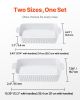Ceramic Baking Dish Rectangular Bakeware Set Deep for Baking White