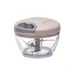 1pc Manual Garlic Masher; Mashed Garlic; Mini Auxiliary Food Cooking Mincer; Garlic Press; Minced Garlic; Pulled Garlic; Ginger; Chilli (Size Med