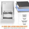 VEVOR Drop in Ice Chest,Stainless Steel Ice Cooler, Commercial Ice Bin with Sliding Cover, Outdoor Kitchen Ice Bar