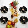 50 Pack Pre Rolled Rose Gold Plastic Silverware Set,Wrapped Plastic Cutlery Set with Napkin Include 50 Forks,50 Spoons