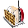 VEVOR Pan and Pot Rack, Expandable Pull Out Under Cabinet Organizer, Cookie Sheet Baking Pans tray Organization, Adjustable Wire Dividers